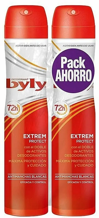 Byly Extrem Protect (deo/2x200ml) Set