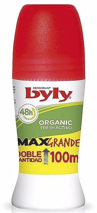 Byly Organic Max Deo 48H Roll-On Fresh Active Roll-on dezodorans