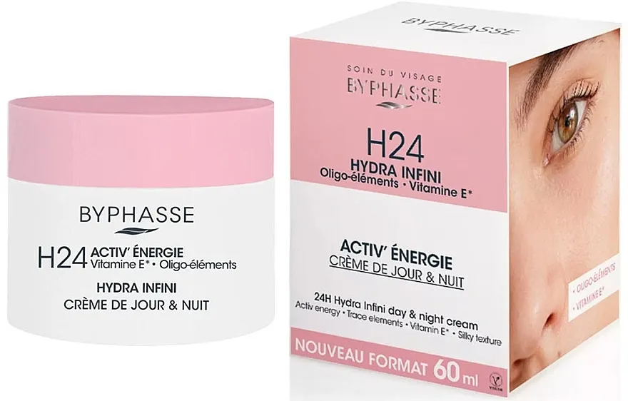 Byphasse 24h Hydra Infini Day &amp; Night Cream Hidratantna dnevna i noćna krema