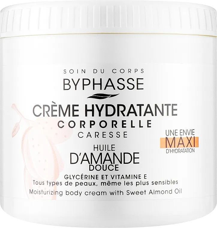 Byphasse Body Moisturizer Cream With Sweet Almond Oil Suvi šampon za volumen