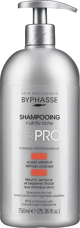Byphasse Hair Pro Shampoo Nutritiv Riche Njegujući šampon za suhu kosu