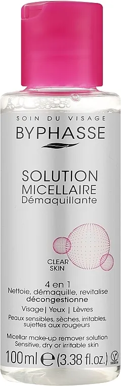 Byphasse Micellar Make-Up Remover Solution Sensitive, Dry And Irritated Skin Micelarna voda za čišćenje lica