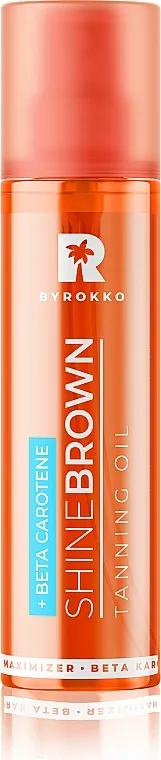 Byrokko Shine Brown Beta Carotene Tanning Maximiser Oil Ulje za sunčanje sa beta-karotenom