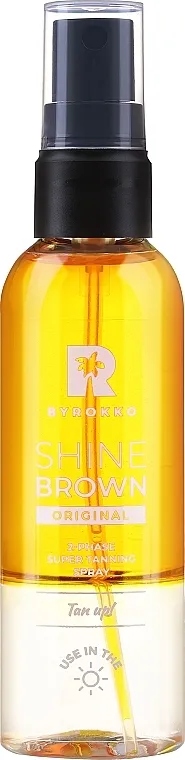 Byrokko Shine Brown Two-Phase Super Tanning Spray Dvofazni sprej za samotamnjenje
