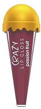 Błyszczyk do ust sa ukusom pasionog voća HiSkin Crazy Lip Gloss