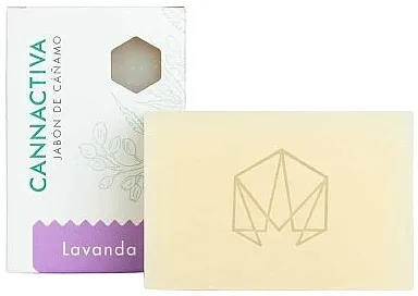 Cannactiva Natural and Handmade Hemp and Lavender Soap Prirodni ručno rađeni sapun sa konoplje i lavandom