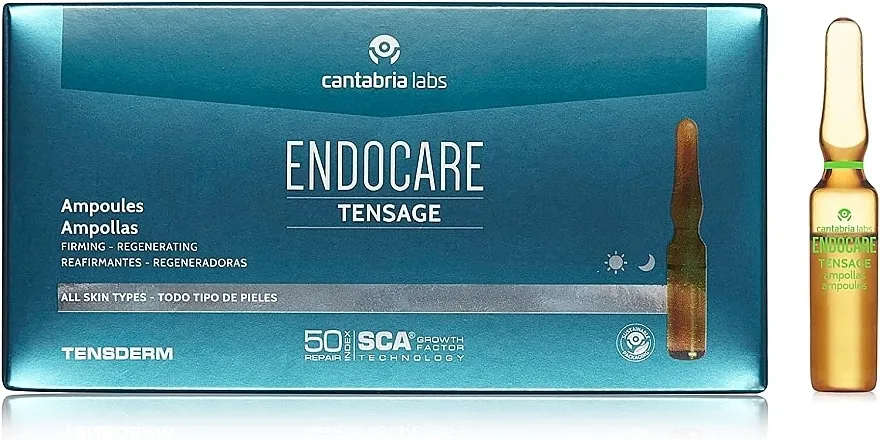 Cantabria Labs Endocare Tensage Ampoules Ampule protiv bora sa efektom učvršćivanja