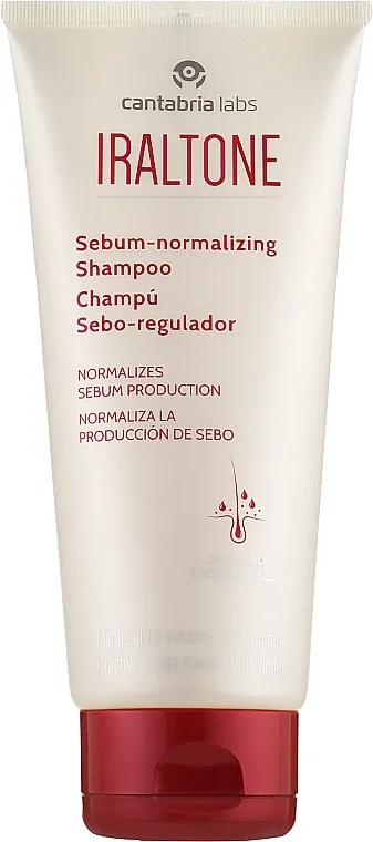 Cantabria Labs Iraltone Saboregulating Shampoo Šampon za regulaciju masnog vlasišta