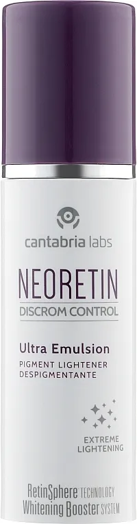 Cantabria Labs Neoretin Discrom Control Ultra Emulsio Emulzija za posvjetljivanje za sve tipove kože