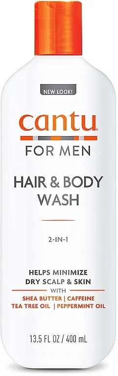 Cantu Shea Butter Men's 3 in 1 Shampoo, Conditioner, and Body Wash Šampon 3u1