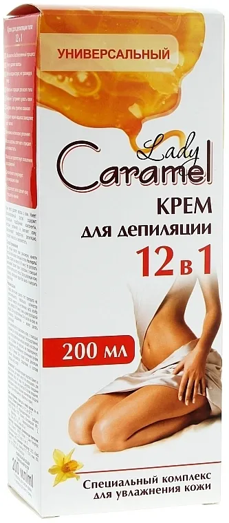 Caramel Krema za depilaciju 12 u 1