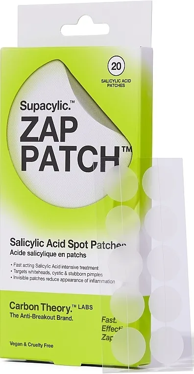 Carbon Theory Supacylic Zap Patch Flasteri protiv akni