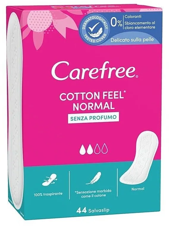 Carefree Cotton Feel Normal Higijenski ulošci, 44 kom.