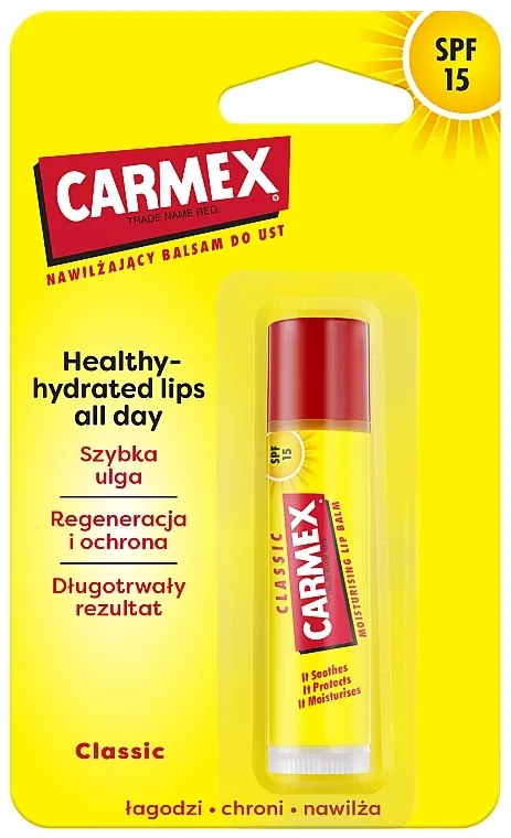 Carmex Classic Lip Balm SPF15 Balzam za usne