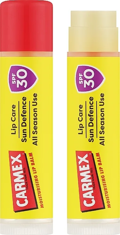 Carmex SPF30 Tropical Click Stick Balzam za usne sa tropskim mirisom