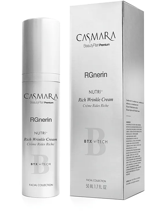 Casmara RGnerin Nutri+ Rich Wrinkle Cream Hranljiva krema protiv bora