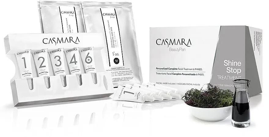Casmara Shine Stop Treatment Profesionalni monodozni tretman za masnu, mešovitu kožu i kožu sa aknama