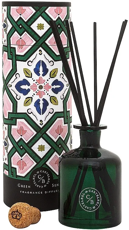 Castelbel Portuguese Tiles Green Sencha Diffuser Aroma difuzor