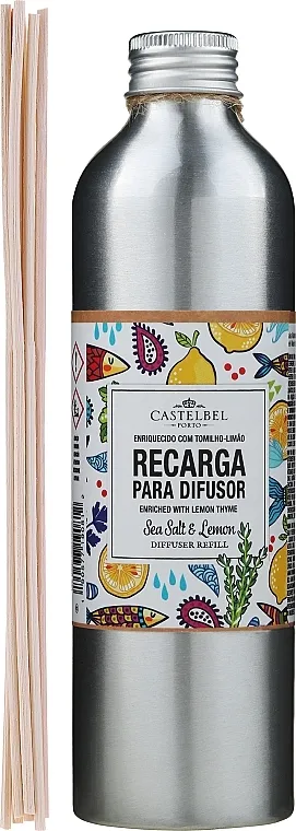 Castelbel Sardines Room Fragrance Diffuser Refill Aroma difuzor