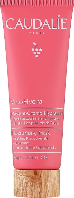 Caudalie VinoHydra Moisturizing Mask Dubinski hidratantna maska za lice sa ekstraktom azijske centelle