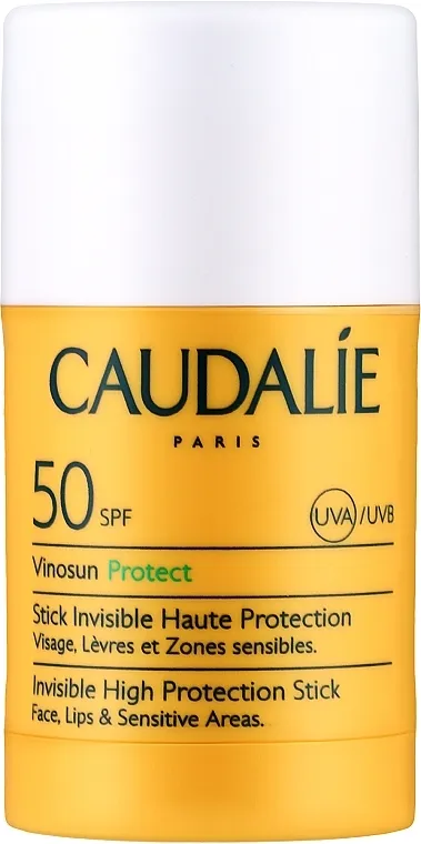 Caudalie Vinosun Protect Invisible High Protection Stick SPF 50 Stil za zaštitu od sunca
