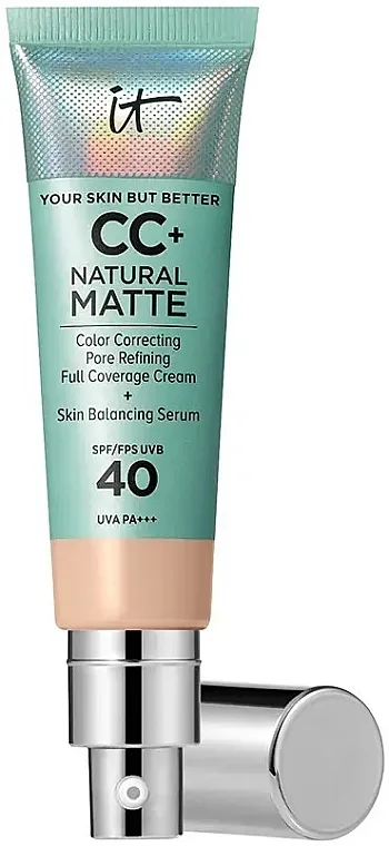 CC-krem It Cosmetics Your Skin But Better CC+ Natural Matte SPF40