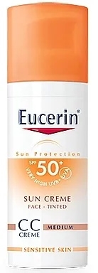 CC krema Eucerin CC-creme Sunscreen for face SPF 50+