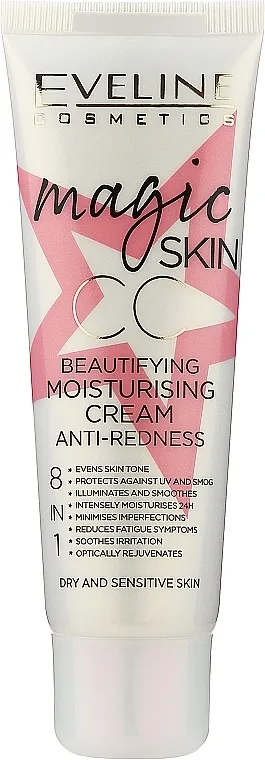 CC krema Eveline Cosmetics Magic Skin CC Moisturising Cream Anti-Redness