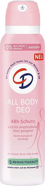 CD 48h All Body Deo Sprej dezodorans za celo telo