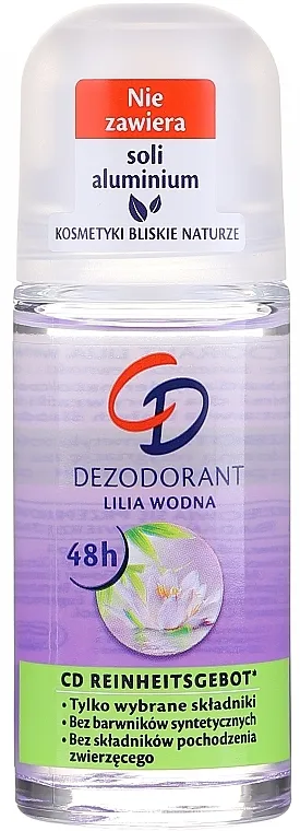 CD Wasserlilie 48H Roll-on deodorans "Water lily"