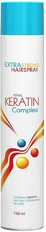 Cece Cosmetics Total Keratin Complex Extra Strong Hairspray Lak za kosu za ekstra jako fiksiranje
