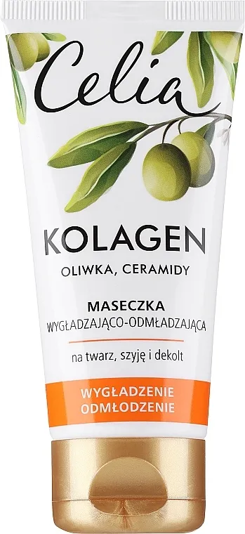 Celia Collagen Mask Ugladjivanje i podmlađivanje maska za lice, vrat i dekolte