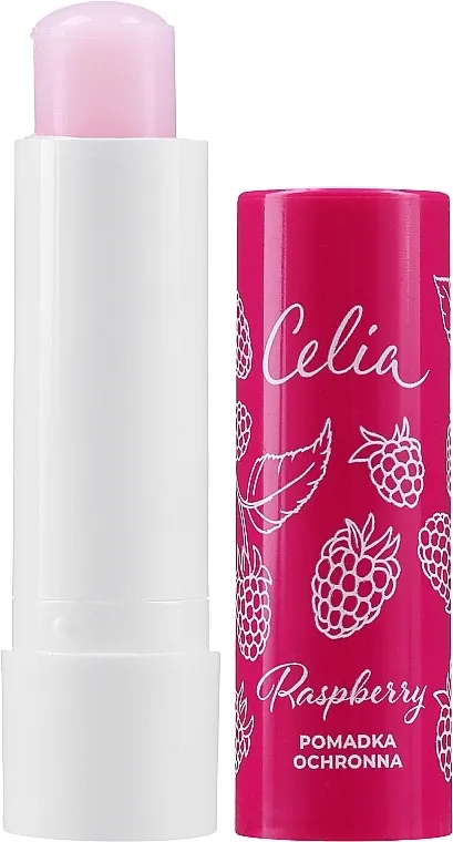 Celia Protective Lipstick Lip Balm With Raspberry Oil Balzam za usne s uljem maline