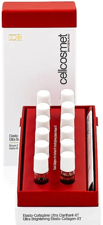 Cellcosmet Ultra Brightening Elasto-Collagen-XT Serum za posvetljivanje i jačanje kože lica