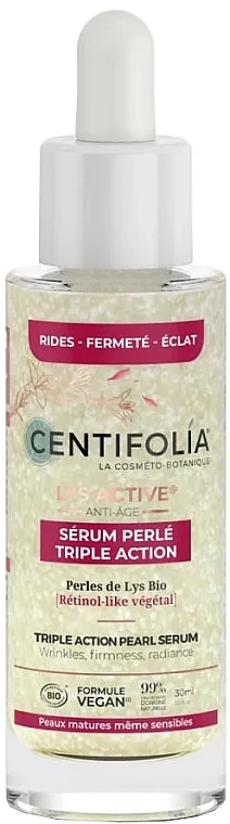 Centifolia Lys Active Triple Action Pearl Serum Visokokoncentrovani serum protiv starenja za lice sa trostrukim dejstvom