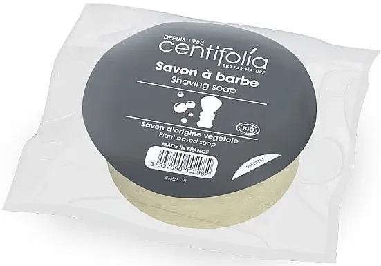 Centifolia Shaving Soap Organska sapunica za brijanje za muškarce sa nevenom i shea puterom, kesica