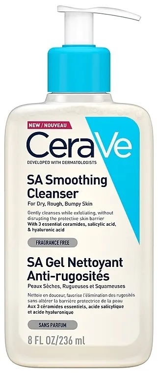 CeraVe Softening Cleansing Gel For Dry, Rough And Uneven Skin Omekšujući gel za čišćenje suhe, grube i neravne kože
