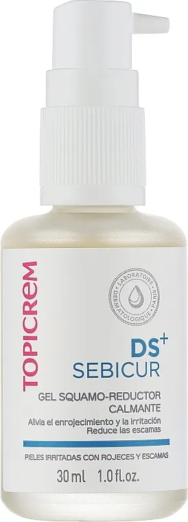 Charlieu Sebicur DS Gel Squamo-Reducer Calming Gel protiv seboreičnog dermatitisa za lice i kožu glave