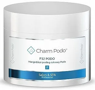 Charmine Rose Charm Podo P32 Šećerni piling za kožu stopala "Mango i liči"
