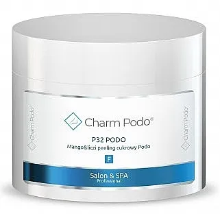 Charmine Rose Charm Podo P32 Šećerni piling za kožu stopala "Mango i liči"