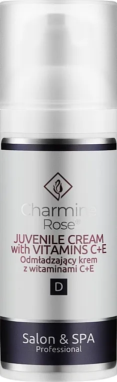 Charmine Rose Salon &amp; SPA Professional Juvenile Cream With Vitamins C + E Krema protiv starenja s vitaminima C i E