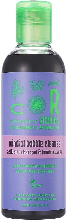 Chasin' Rabbits Mindful Bubble Cleanse Daily Purifying Cleanser Emulzija za umivanje sa aktivnim ugljem