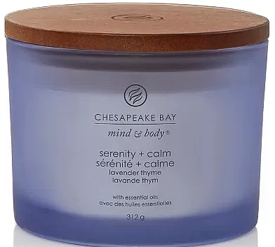 Chesapeake Bay Candle Mirisna svijeća "Serenity &amp; Calm" s 3 fitilja