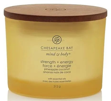 Chesapeake Bay Candle Mirisna svijeća "Strength &amp; Energy" sa 3 fitilja