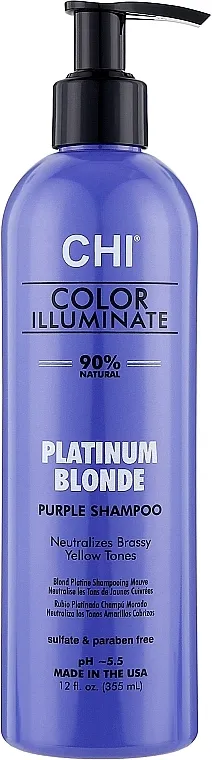 CHI Color Illuminate Shampoo Platinum Blonde Šampon za toniranje