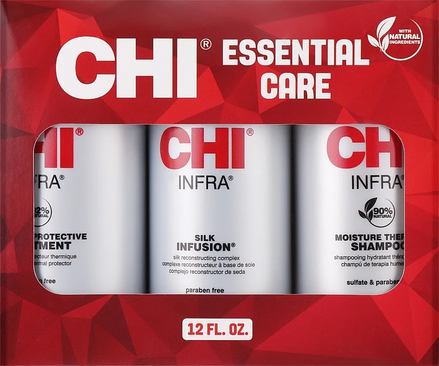 CHI Home Stylist Kit (shm/355ml + cond/355ml + mist/355ml) Set