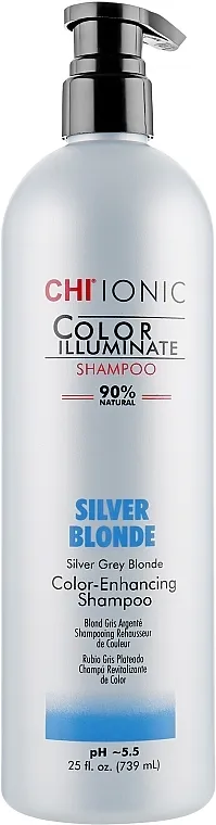 CHI Ionic Color Illuminate Shampoo Silver Blonde Šampon za toniranje