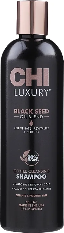 CHI Luxury Black Seed Gentle Cleansing Shampoo Šampon za pročišćavanje sa uljem crnog kima