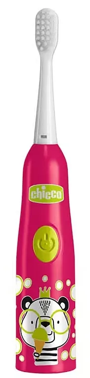 Chicco Milk And Permanent Teeth Electric Toothbrush Električna četkica za zube za decu 3+, tigar
