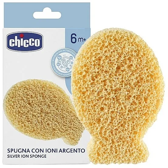 Chicco Silver Ion Sponge Dečiji sunđer "Ribica"